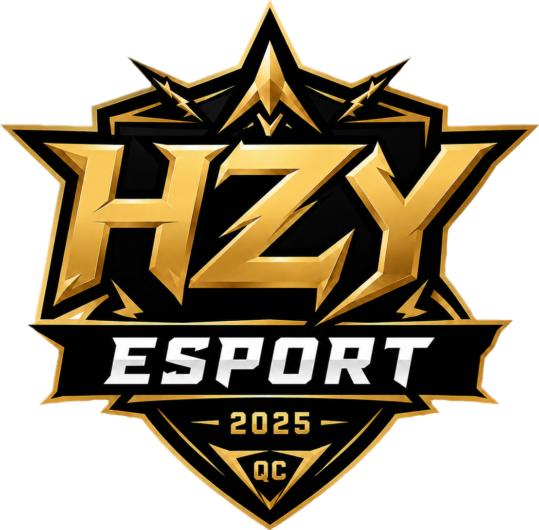 HZY ESPORT 2025 QC 标志